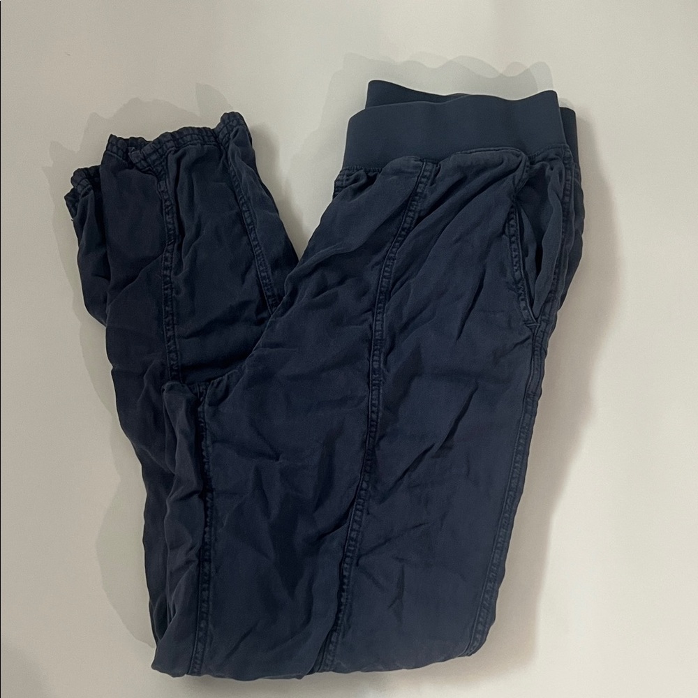 Faherty Navy Blue Jogger Pants
